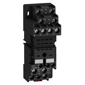 Schneider Electric Logic style socket -RXZE1M4C-Logic style socket / separated terminati RXM 4 CO