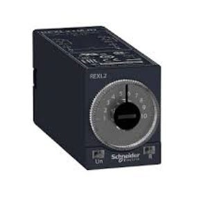 Schneider Electric Mini On-delay timing relay -REXL4TMF7-Mini On-delay timing relay - 0.1 s..100 h - 110 VAC - 4 CO