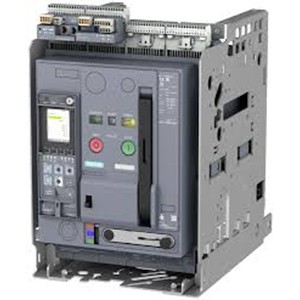 SIEMENS AIR CIRCUIT BREAKER  3WL1363-3F,6300A , 3P , 100KA , LSI