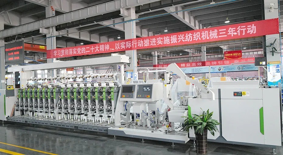 Auto-Winder Linked With Spinning Frame VCRO-E
