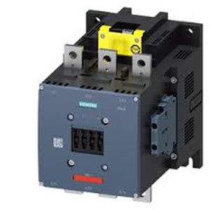 SIEMENS MAGNETIC CONDUCTOR  3RT1075-6AP36, 200KW, 400A(AC3), 3P, 2NO+2NC, 230V, S12