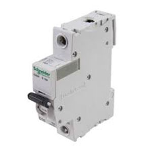 SCHNEIDER ELECTRIC MINIATURE CIRCUIT BREAKER (IP)-xC60 (A9N1-IOA, sp, 10kA, (C Curve)