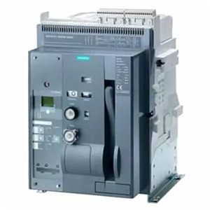 SIEMENS AIR CIRCUIT BREAKER 3WT8121-3F, 1250A, 3P ,66KA , LSI ,FIXED , ACB