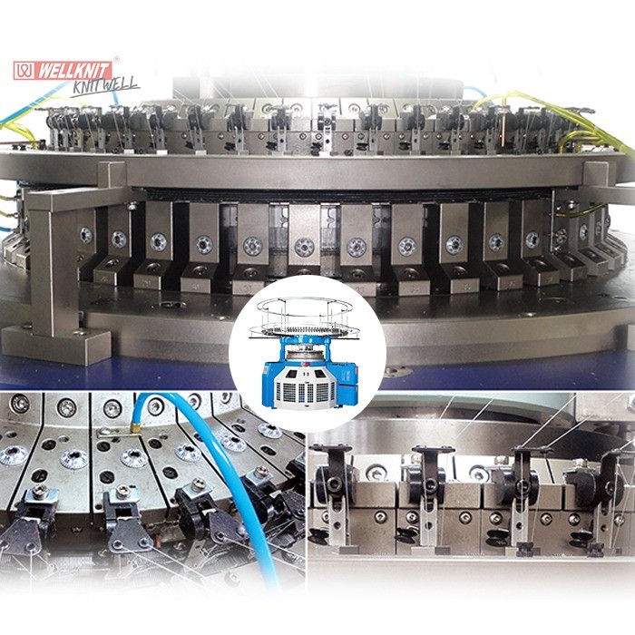 Terry Cutting Loop Circular Knitting Machine