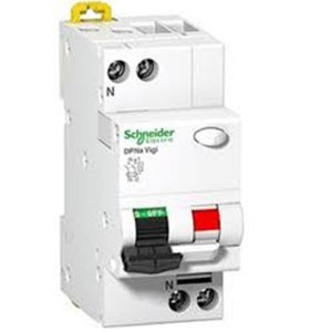Schneider Electric SP RCBO/ELCB Residual Current Breaker With Overcurrent Protection (RCBO)SP-A9D11840-IC60H-RCBO-1P+N-C curve- 40A- 100mA -240 V, 10KA