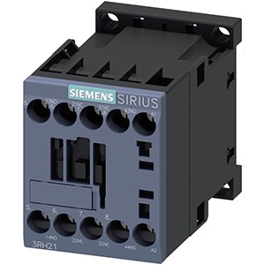 SIEMENS 3RH2 Contactor Relays & Accessories for 3RH2 Contactor Relays (Auxiliary Contactors) 230V AC 3NO+ 1NC 3RH2131-1AP00
