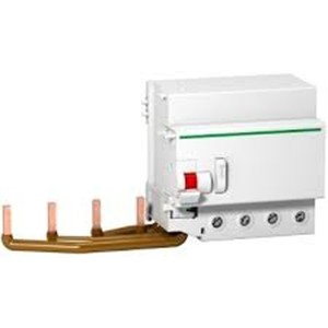 SCHNEIDER ELECTRIC RESIDUAL CURRENT DEVICE (RCD) ADD-ON & RSIDUAL CURRENT BREAKER OVERLOAD-A9N26595-25A, 4P, 300mA Vigi Block