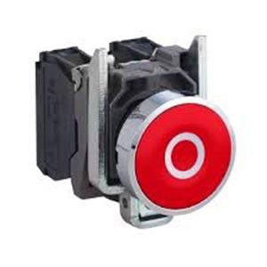 Schneider Electric Push Button Switch -XB5AA4322 PUSHBUTTON RED 'O' (22mm)